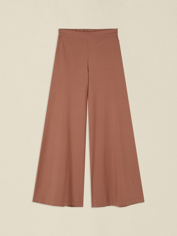 Hose mit weitem Bein aus Viskosemischung