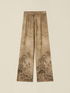 Pantalon palazzo en viscose &agrave; motifs image number 4