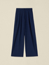 Pinstriped palazzo pants image number 4