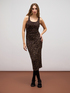 Velvet and sequin dress image number 0