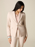 Fitted blazer in technical fabric image number 0