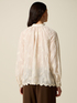 Bluse aus Musselin mit Stickerei image number 1