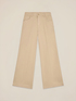 Wide leg cotton pants image number 4