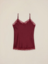 Top de lingerie en satin et dentelle image number 4