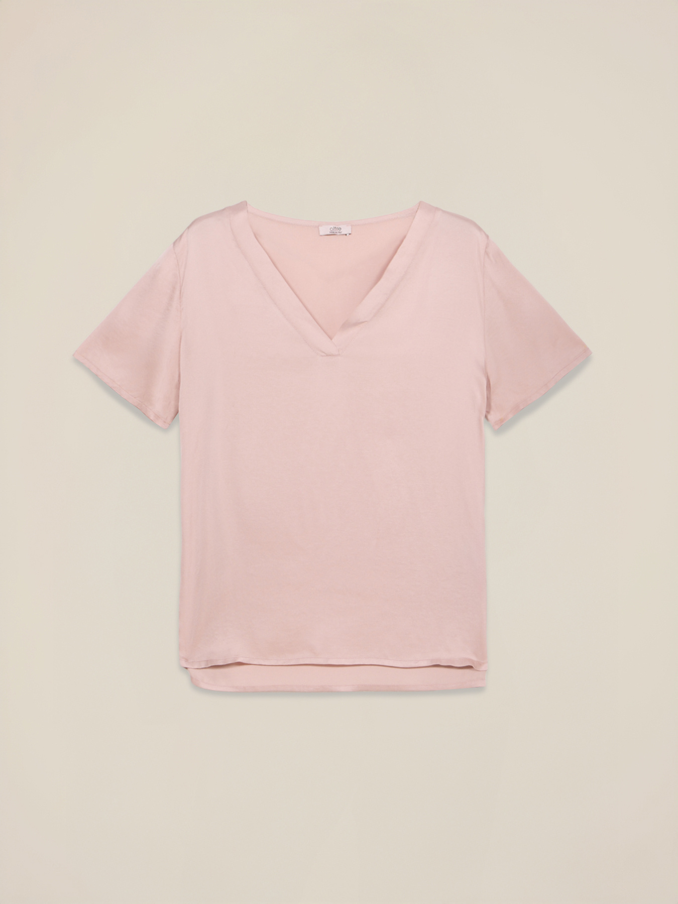 Viscose satin blouse image number 3