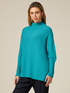 Oversize-Pullover ohne N&auml;hte mit hohem Kragen image number 0