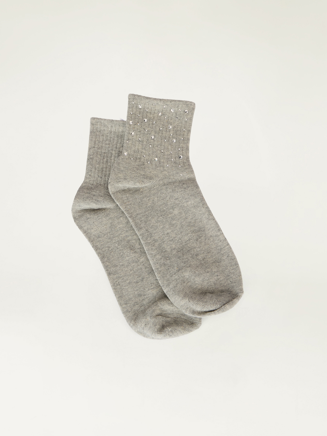 Socks with rhinestones image number 1