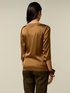 Blusa in raso di viscosa stretch image number 1
