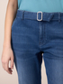 Jeans chino con cintura e fibbia gioiello image number 3