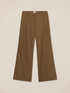 Pantaloni palazzo din amestec de in image number 4