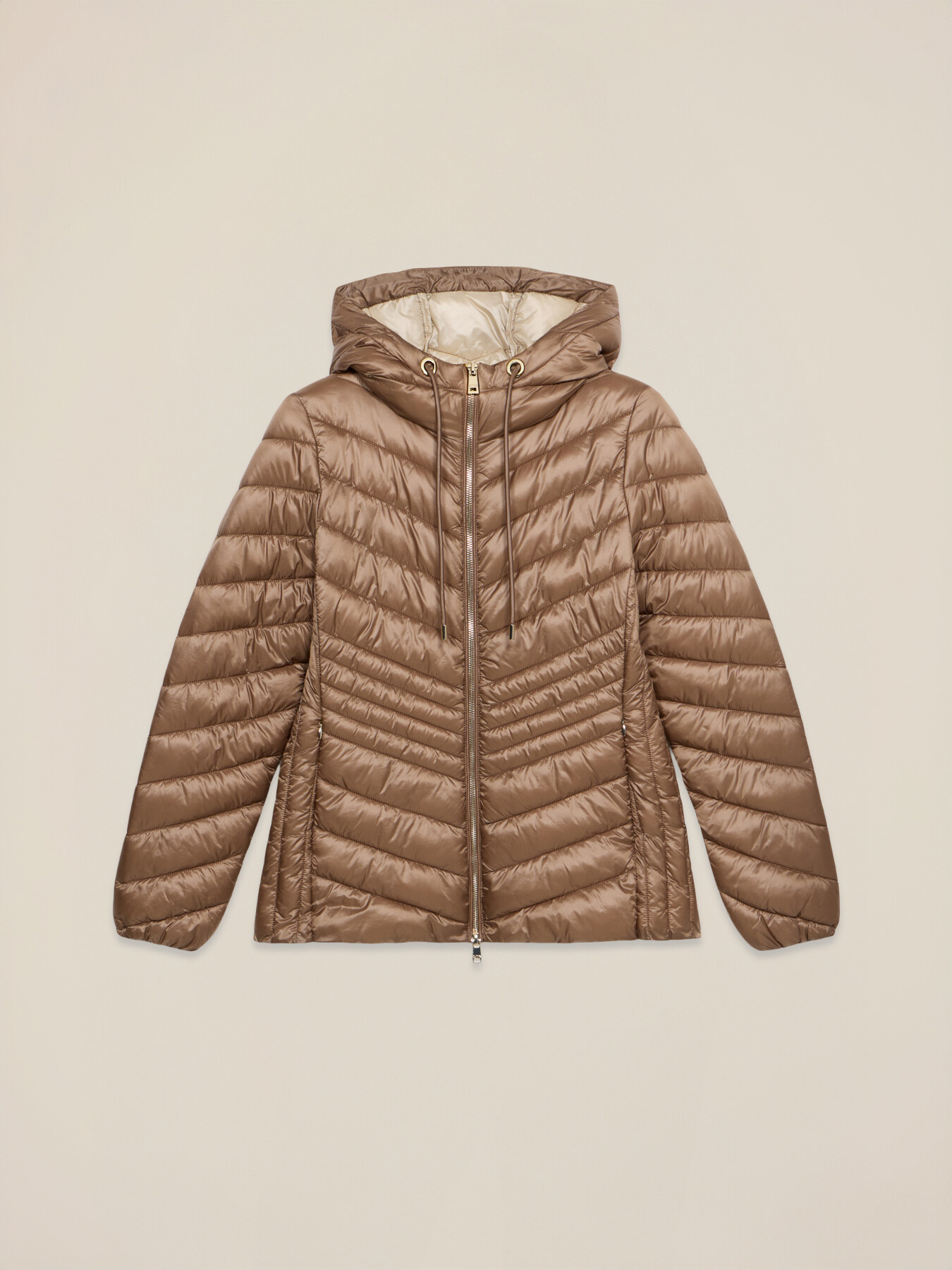 Leichte Daunenjacke mit Kapuze image number 3