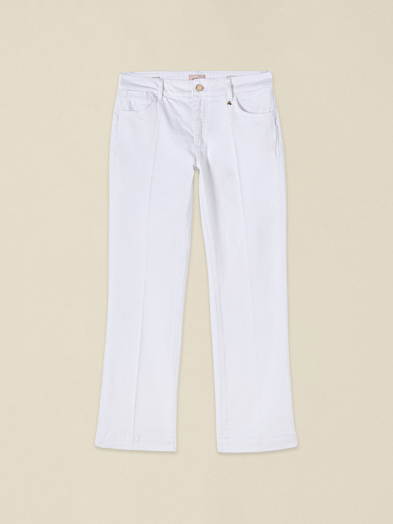 Mixed cotton drill trousers
