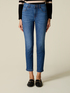 Skinny-Jeans washed mit Nieten am Beinabschluss image number 3