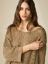 Lurex-Pullover in Netzmuster image number 3