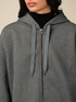 Fleece jacket with studs image number 2