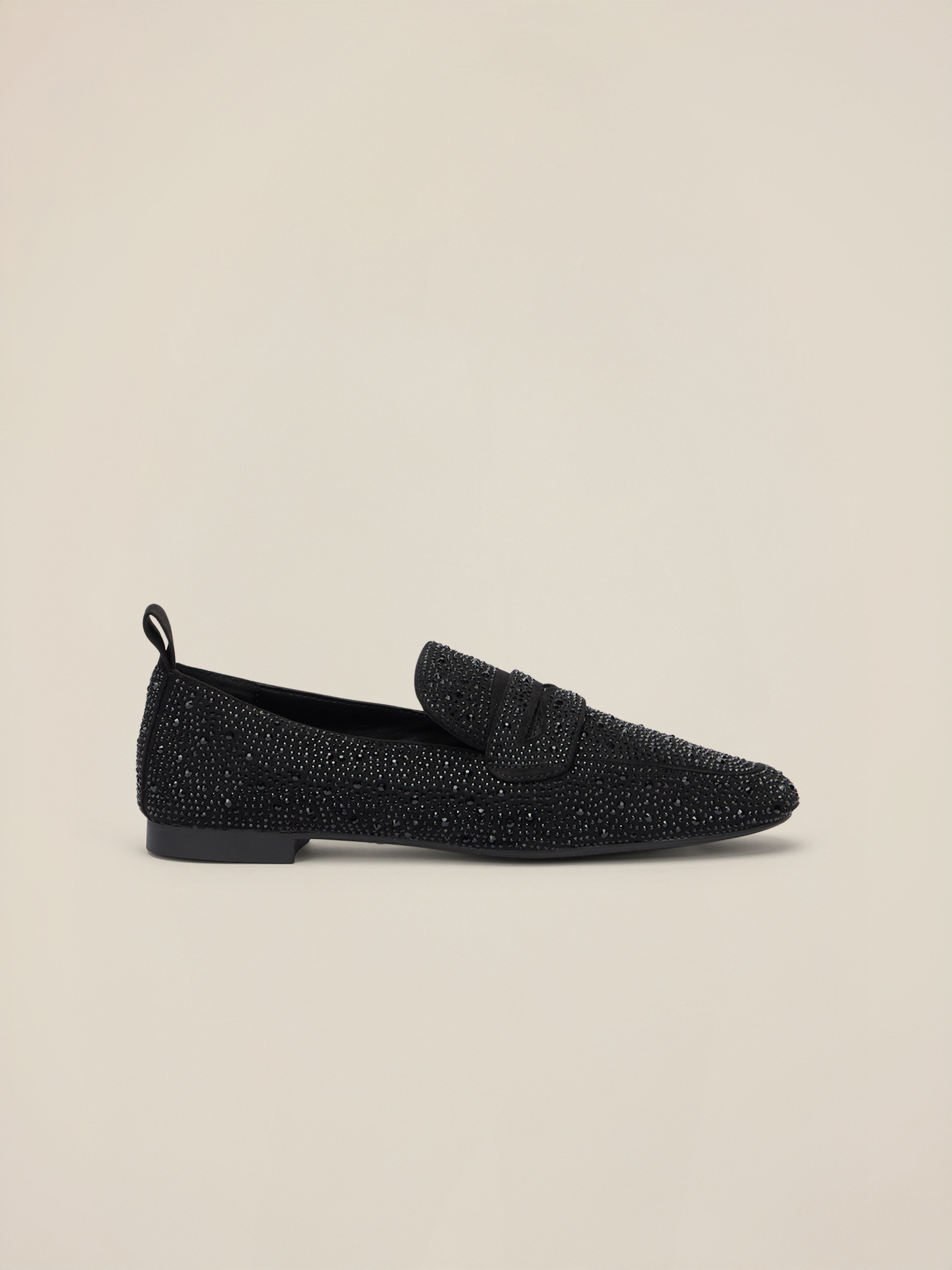 Ballet flats with rhinestone embellishments image number 2