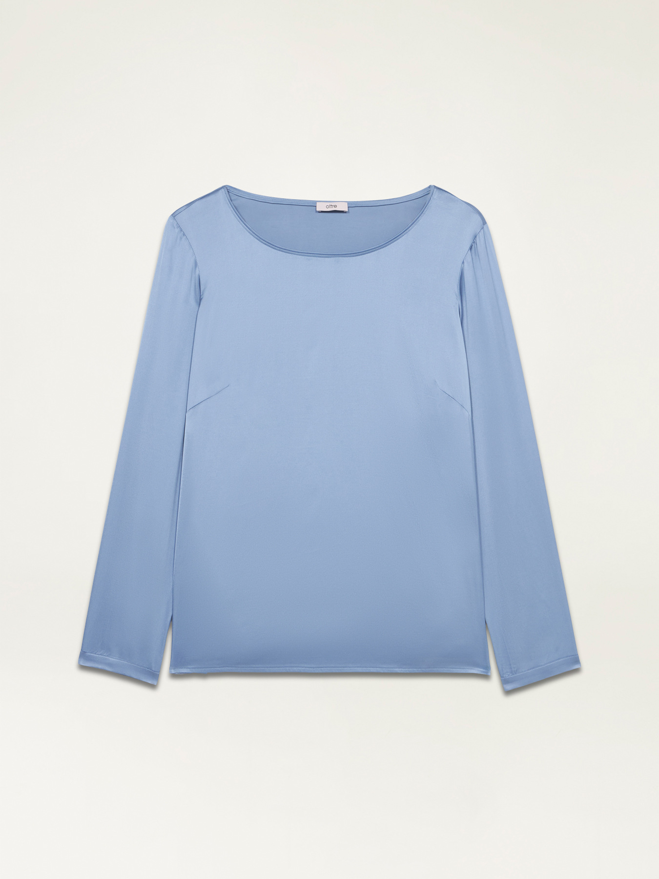 Blusa in raso di viscosa image number 3