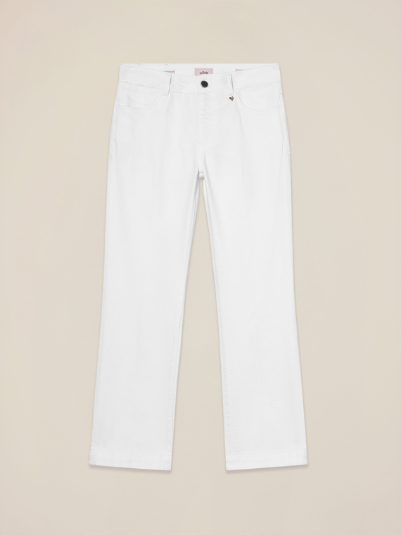 Mixed cotton drill trousers