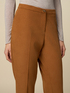 Gerade geschnittene Hose aus Samt image number 2