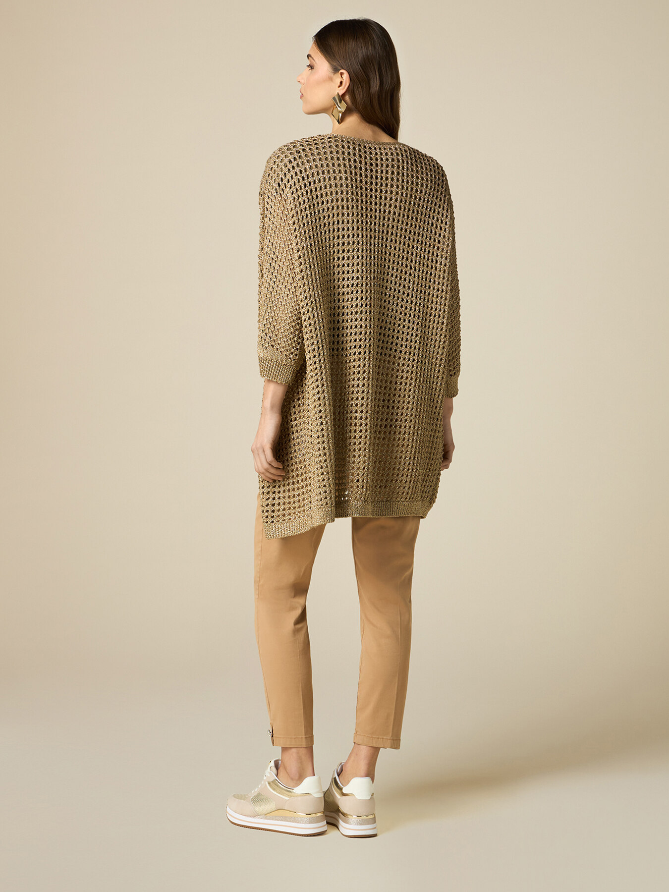 Cardigan over lurex image number 3