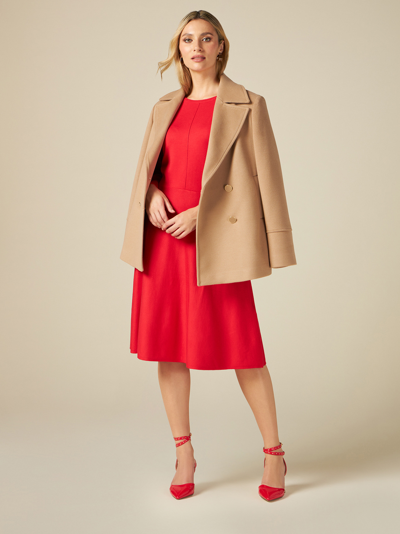 Cappotto corto doppiopetto image number 3