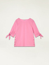 Blusa de popelina con botones image number 3