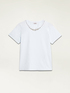 T-shirt with jewel embroidery image number 3