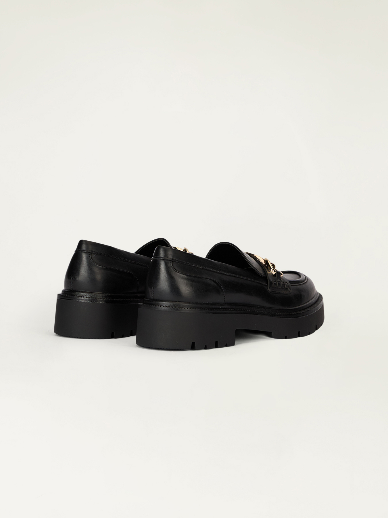 Loafers with lug sole image number 3