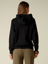 Hooded sweater with jewel embroidery image number 1