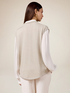 Cardigan senza maniche in filato lurex image number 1