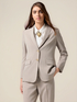 Blazer fluido misto viscosa image number 0