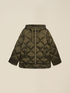 Quilted oversized puffer jacket with hood image number 3