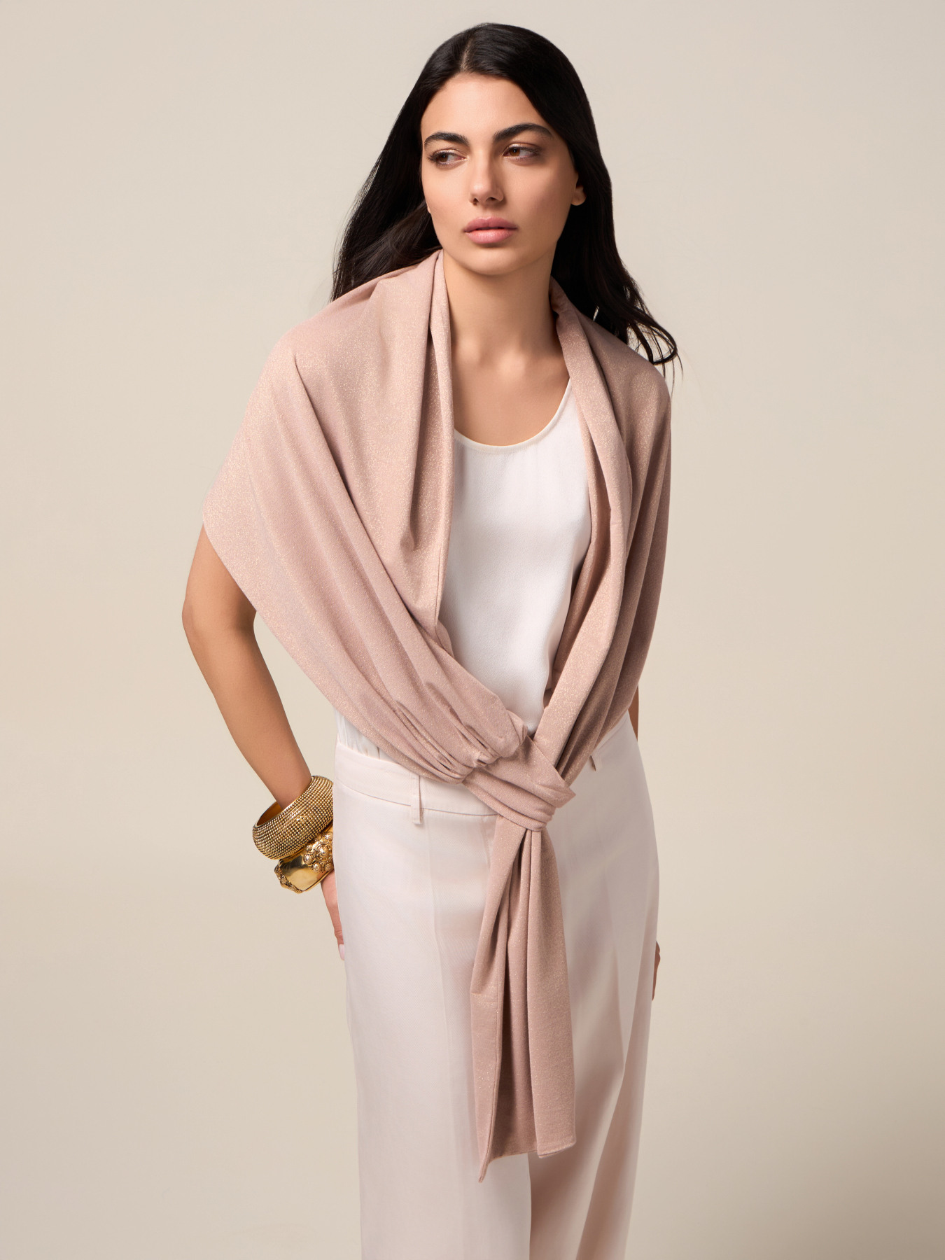 Stola drappeggiata image number 0