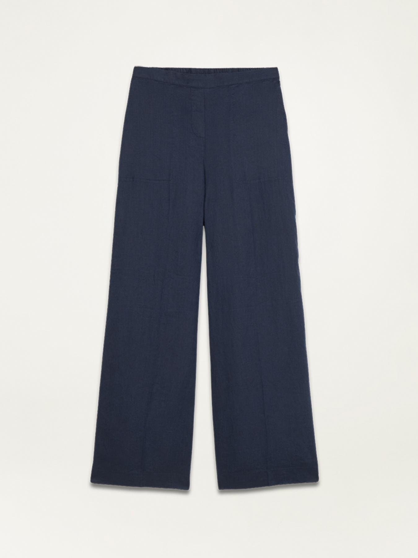 Pantalon large en lin image number 4