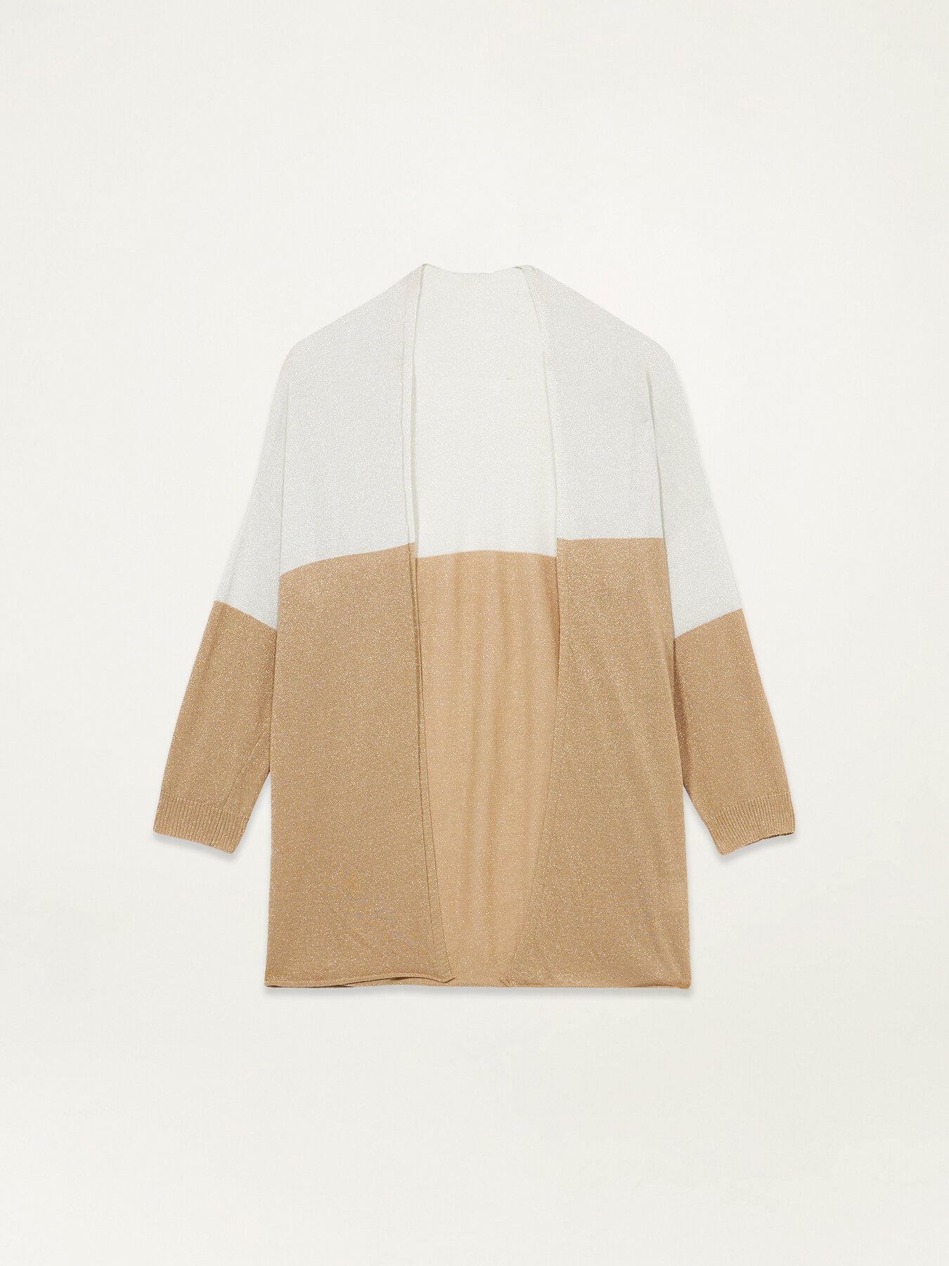 Cardigan lurex bicolor image number 3