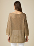 Lurex-Pullover in Netzmuster image number 2