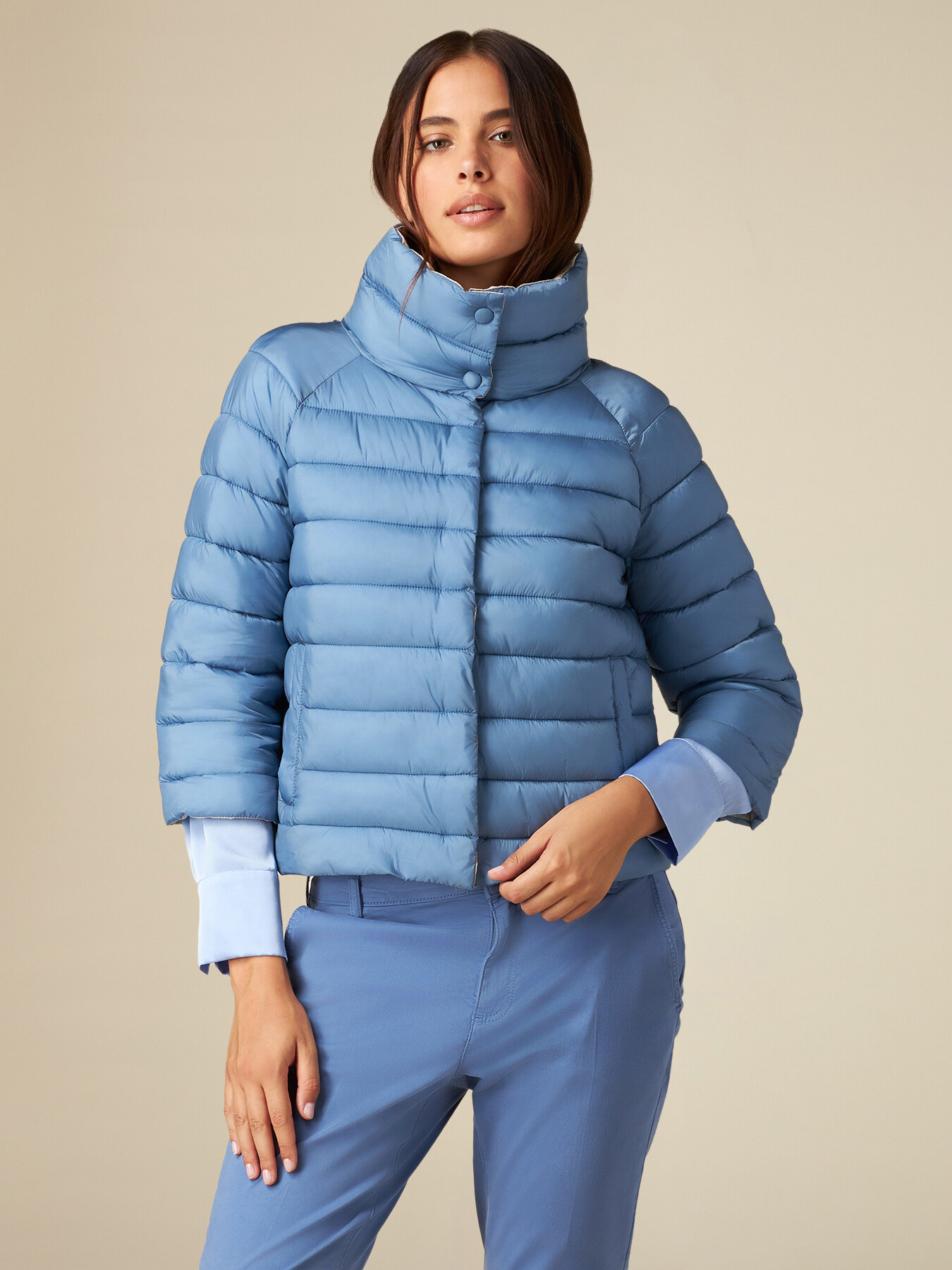 Daunenjacke in A-Linie, lightweight image number 0