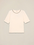 T-shirt con ricamo gioiello image number 3