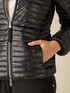 Jachetă ușoară de puf cu interior în dungi image number 2