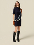 Etuikleid mit Foulard-Detail image number 0