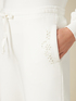Broderie anglaise embroidery joggers image number 2
