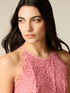 Midi-Kleid mit Flare-Schnitt aus Spitze image number 2