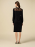 Strickkleid mit Spitze und Steinen image number 1
