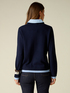Cardigan with shirt collar image number 1