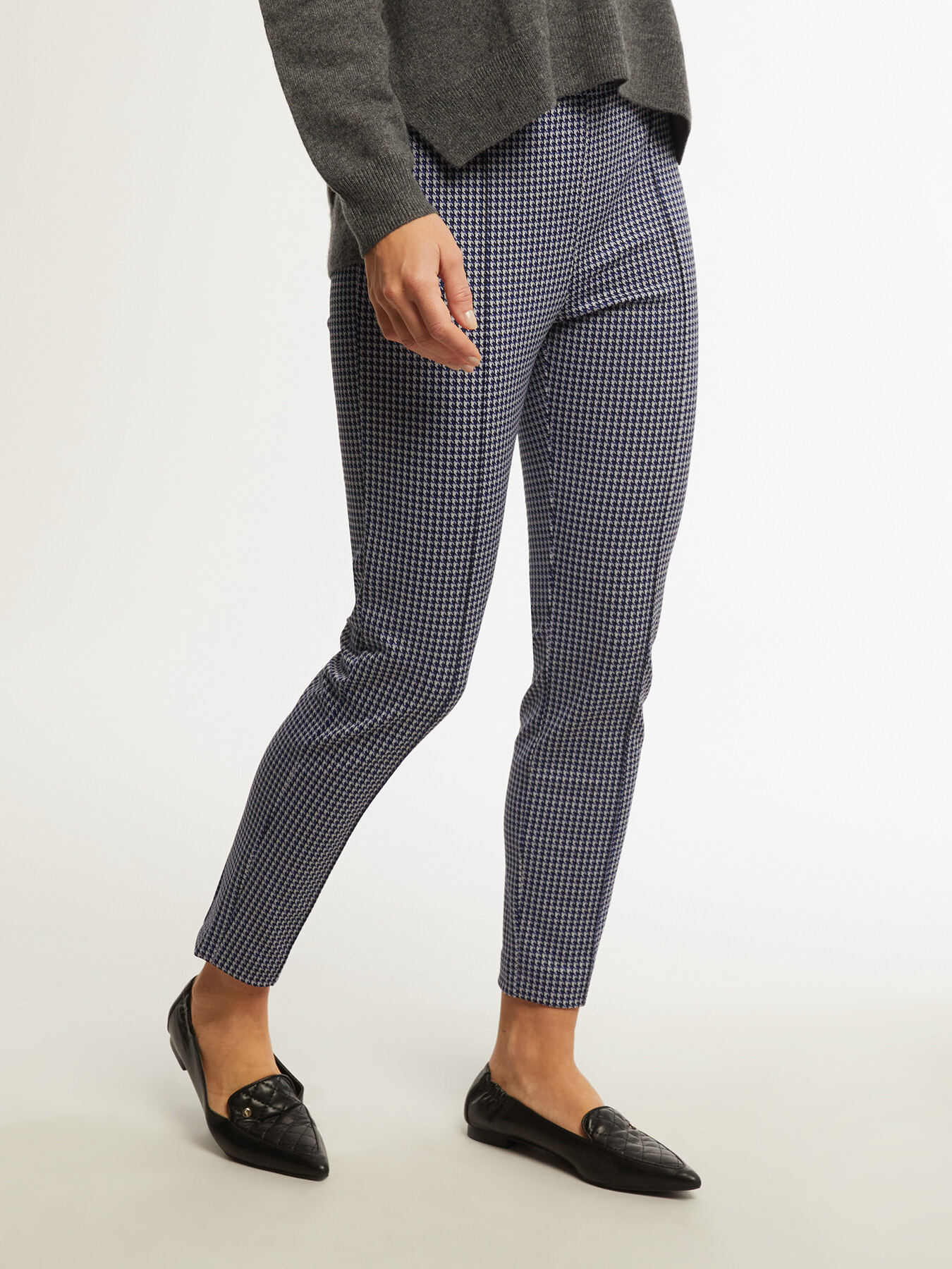 Skinny-Hose Paris mit Hahnentrittmuster image number 2