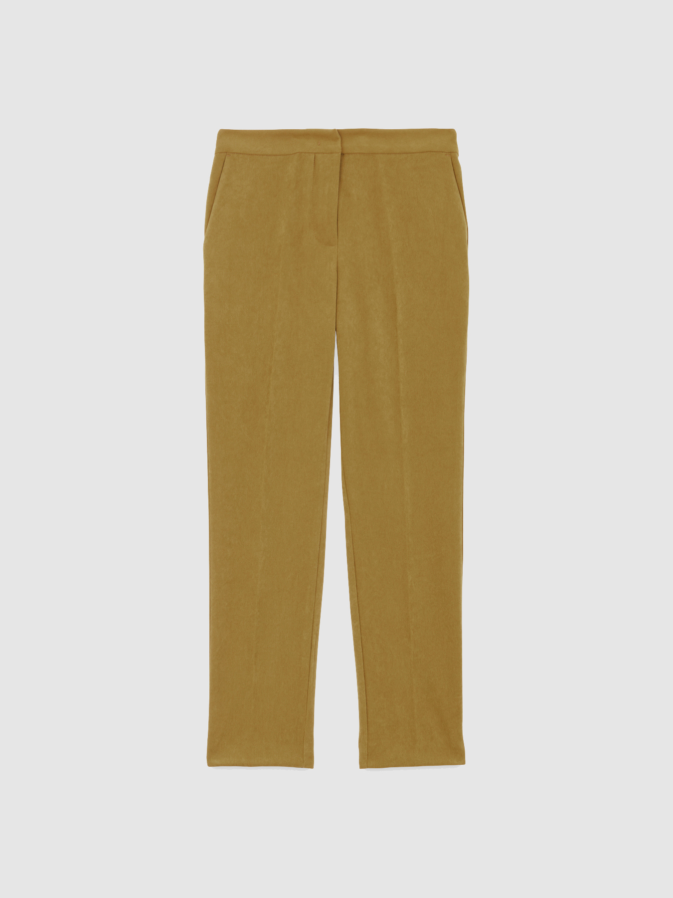 Velvet skinny trousers image number 3