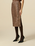 Sequin pencil skirt image number 3