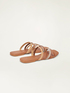 Flat sandals with straps image number 3