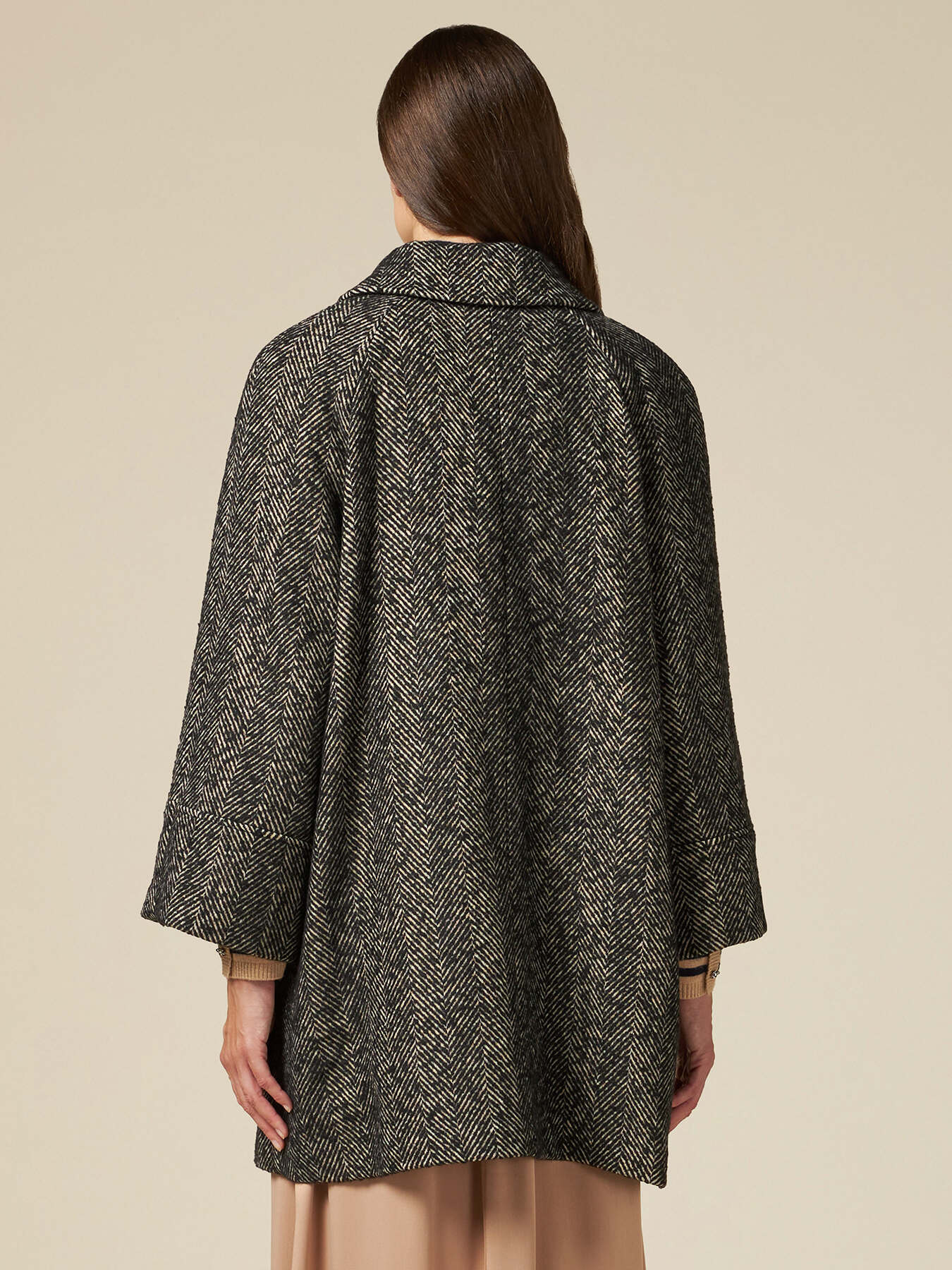 Cappotto monopetto spigato image number 1