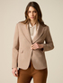 Structured viscose blend jacket image number 0